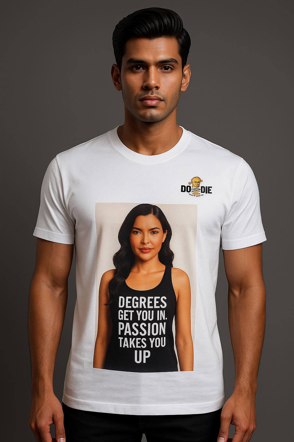 Degrees Open Doors. Passion Elevates- Tee